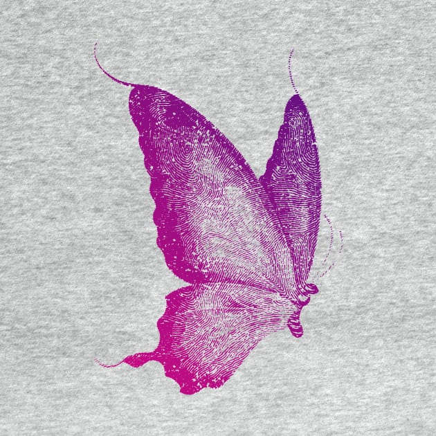 Purple Butterfly by giantplayful